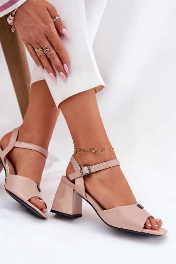 Pealistesandaalid Vinceza 62235 beeži värvi