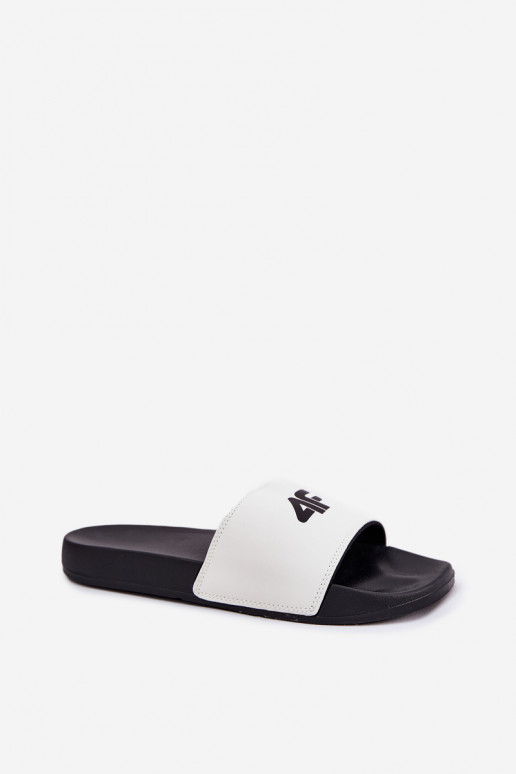 naiste plätud 4F 4FRMM00FSLIF010-10S valget värvi