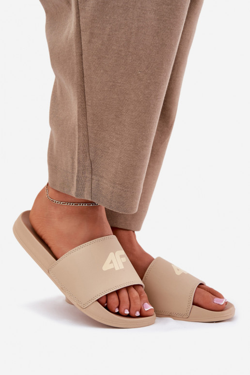 naiste plätud 4F 4FRMM00FSLIF010-83S beeži värvi