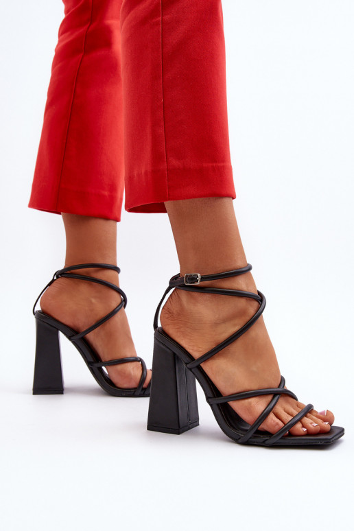 Moekad Elegantsed kõrge kontsaga sandaalid msuud Josette