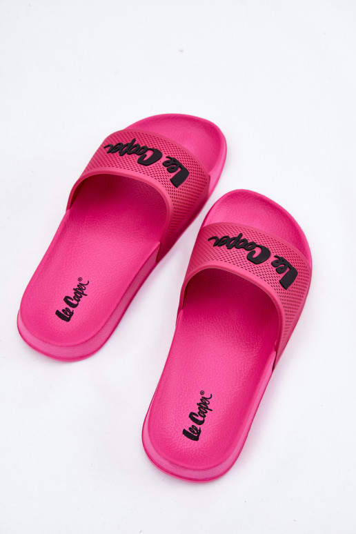 naiste plätud Lee Cooper LCIN-25-07-3521L tumeroosad värvi