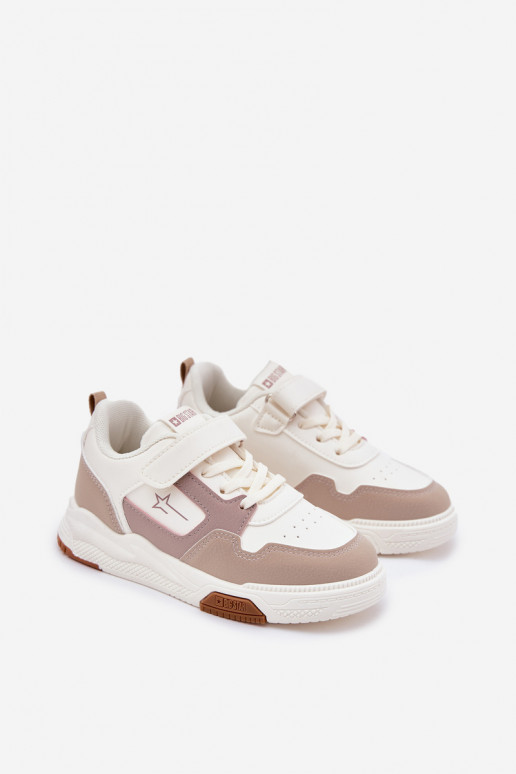 Valgus Sneakers tüüpi jalanõud Laste jalanõud Big Star RR374055 beeži värvi