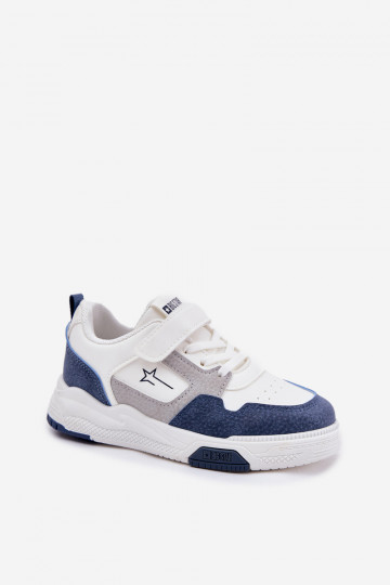 Valgus Sneakers tüüpi jalanõud Laste jalanõud Big Star RR374053 Valget-Sinist värvi