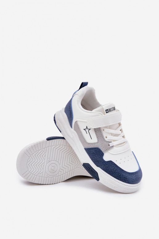 Valgus Sneakers tüüpi jalanõud Laste jalanõud Big Star RR374053 Valget-Sinist värvi