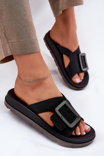 Lõhnav naiste plätud kaunistustega neetide ja pandlaga ZAXY RR285078 msuud