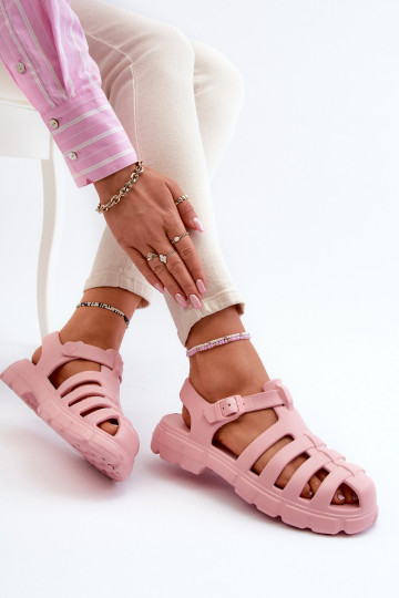 Pealiste omad Kerged rannaplätud kingad Tumeroosad värvi Gasaria 2