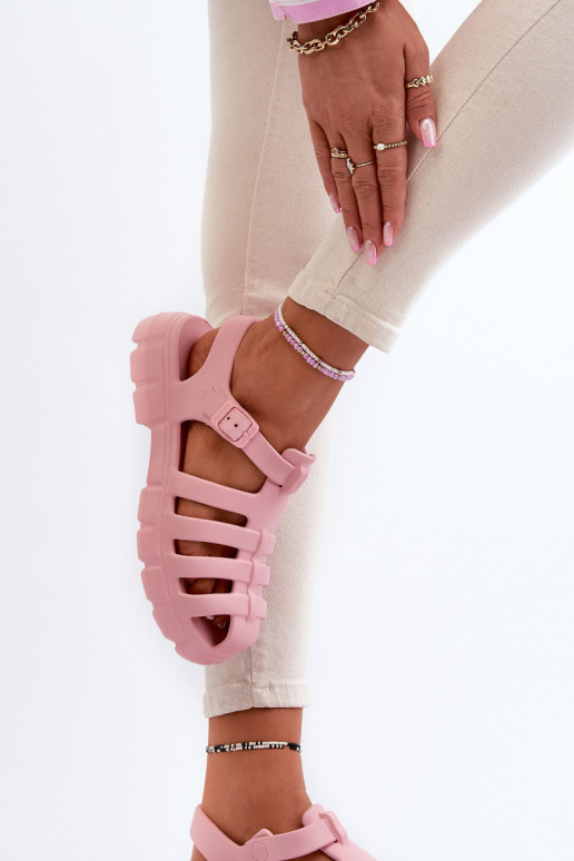 Pealiste omad Kerged rannaplätud kingad Tumeroosad värvi Gasaria