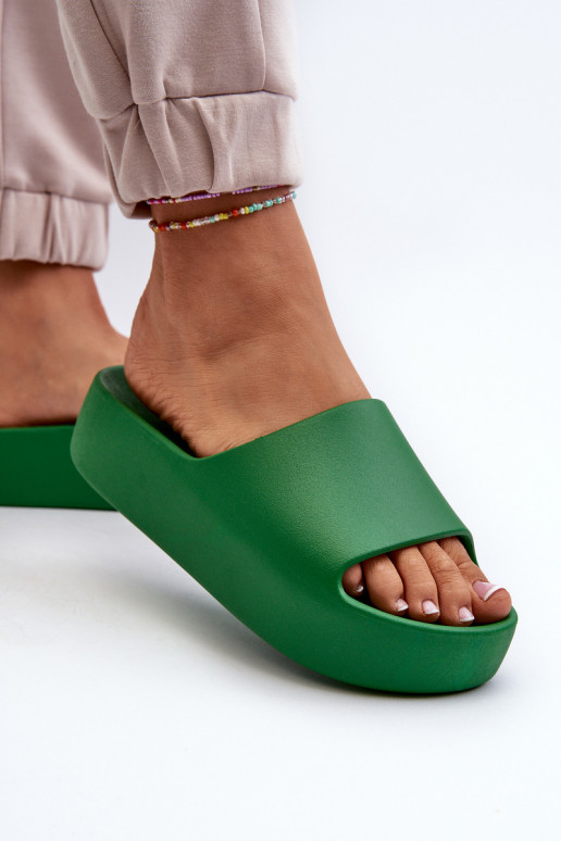 Pealiste omad Sussid Paksu talla peal Rohelist värvi Oreithano