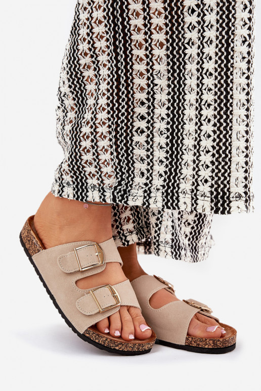 Naiste klapid platvormiga Kullavärvi...