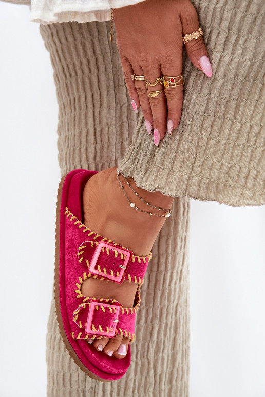 naiste plätud neetide ja pandlaga I Ozdobnym Obszyciem tumeroosad värvi Visley