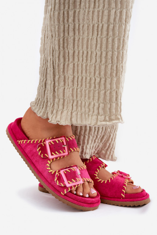 naiste plätud neetide ja pandlaga I Ozdobnym Obszyciem tumeroosad värvi Visley