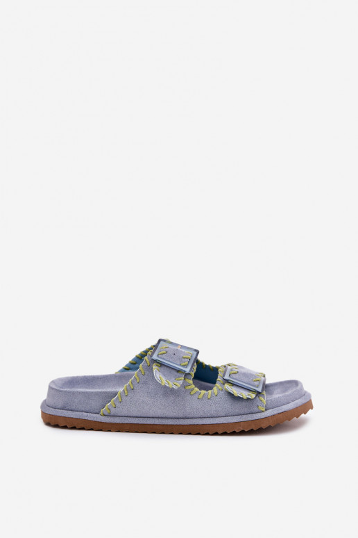 naiste plätud neetide ja pandlaga I Ozdobnym Obszyciem Sinist värvi Visley