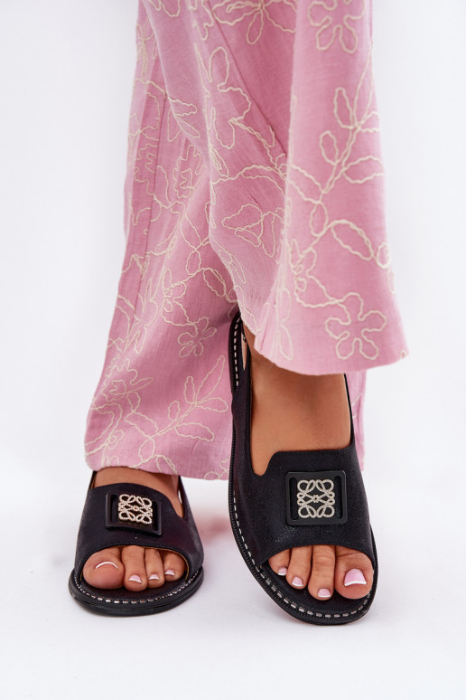 Elegantsed Pealistesandaalid laiade nööridega kaunistustega S.Barski KV51-082 msuud