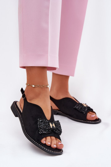 Pealistesandaalid lipsukesega laiade nööridega S.Barski KV51-014 msuud