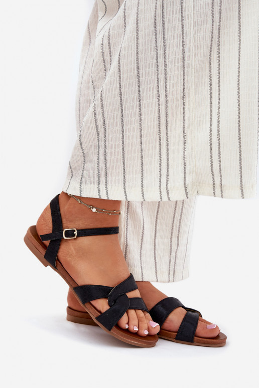 sileda tallaga Läikivad Pealistesandaalid S.Barski KV51-022 msuud