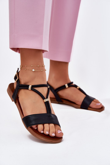 Pealiste omad Sellel ondalad sandaalid Triipudega S.Barski KV51-120 msuud 2