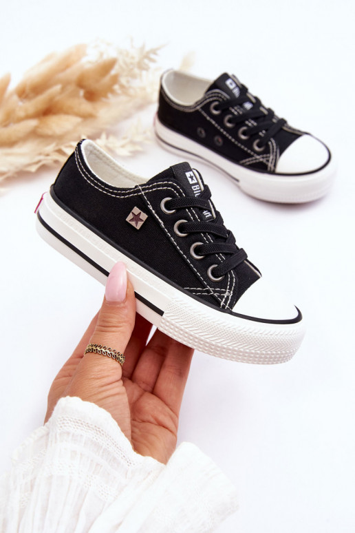 Laste jalanõud Klassikalise mudeli vabaaja jalanõud Big Star DD374163 mustad