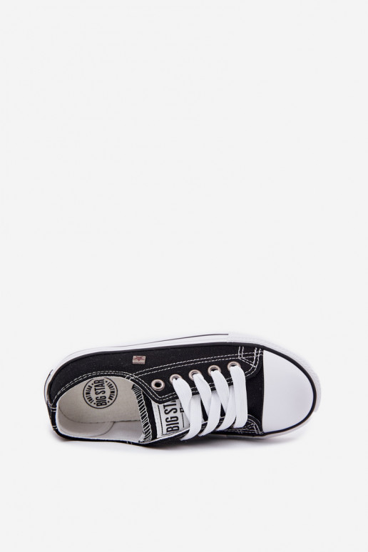 Laste jalanõud Klassikalise mudeli vabaaja jalanõud Big Star DD374163 mustad