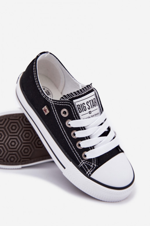Laste jalanõud Klassikalise mudeli vabaaja jalanõud Big Star DD374163 mustad