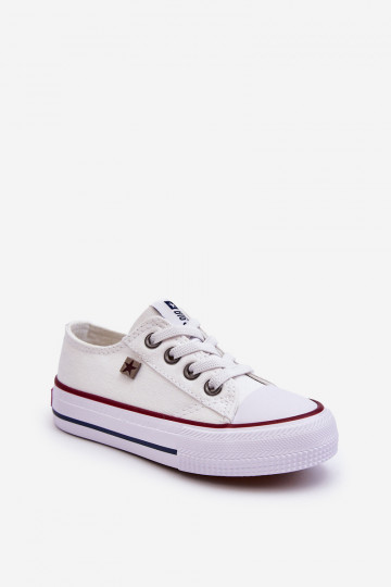 Laste klassikalise mudeli vabaaja jalanõud Big Star DD374160 valget värvi