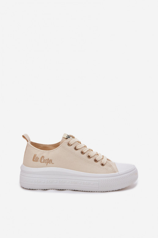 naiste saapad platvormiga Lee Cooper LCIN-24-44-2464L beeži värvi naiste saapad platvormiga Lee Cooper LCIN-24-44-2464L beeži värvi