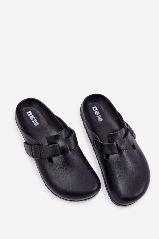 Kerged rannaplätud Sussid Puukingad meeste omad neetide ja pandlaga Big Star RR174A022 msuud