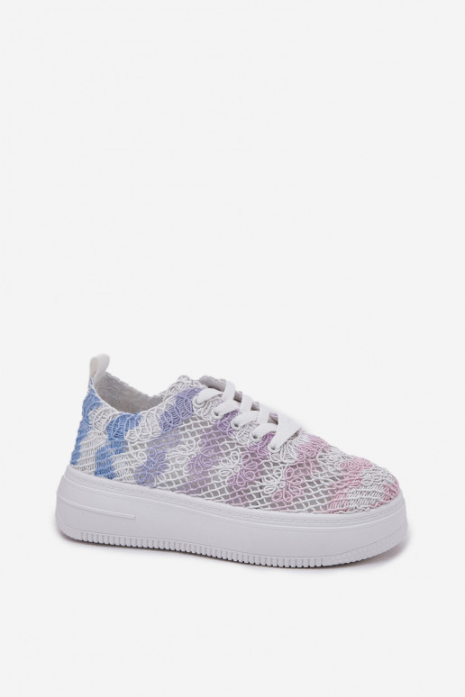 Sneakers tüüpi jalanõud Pealiste omad platvormiga Z Szydełkosisseą Cholesisseką Mitmevärvilised Mirietto Sneakers tüüpi jalanõud Pealiste omad platvormiga Z Szydełkosisseą Cholesisseką Mitmevärvilised Mirietto