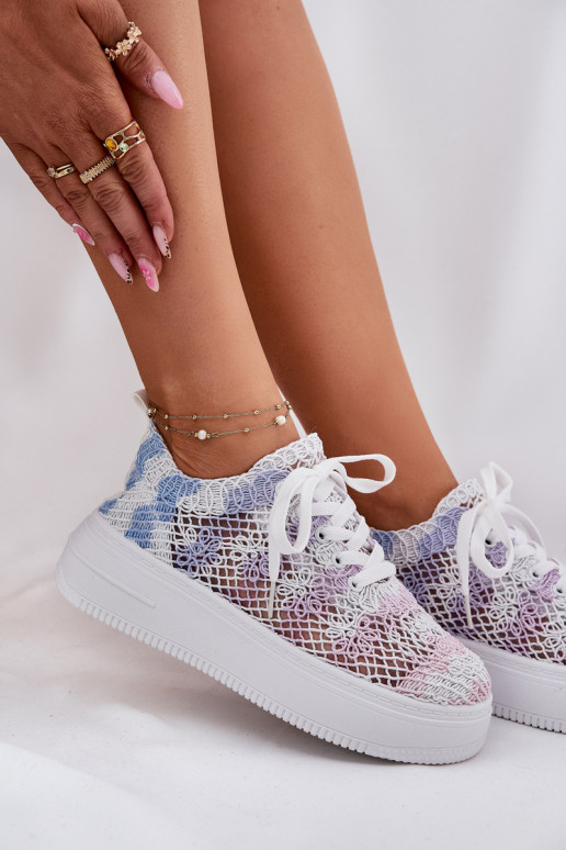 Sneakers tüüpi jalanõud Pealiste omad platvormiga Z Szydełkosisseą Cholesisseką Mitmevärvilised Mirietto Sneakers tüüpi jalanõud Pealiste omad platvormiga Z Szydełkosisseą Cholesisseką Mitmevärvilised Mirietto