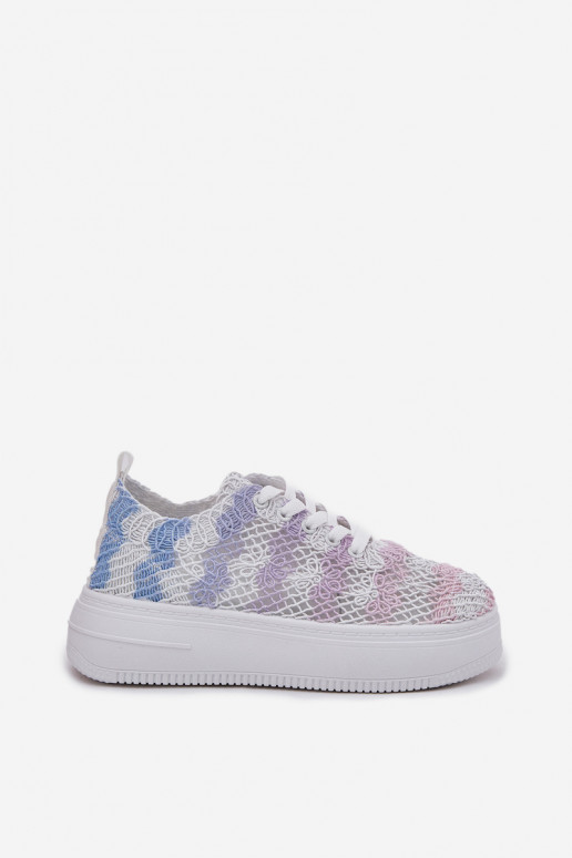 Sneakers tüüpi jalanõud Pealiste omad platvormiga Z Szydełkosisseą Cholesisseką Mitmevärvilised Mirietto Sneakers tüüpi jalanõud Pealiste omad platvormiga Z Szydełkosisseą Cholesisseką Mitmevärvilised Mirietto