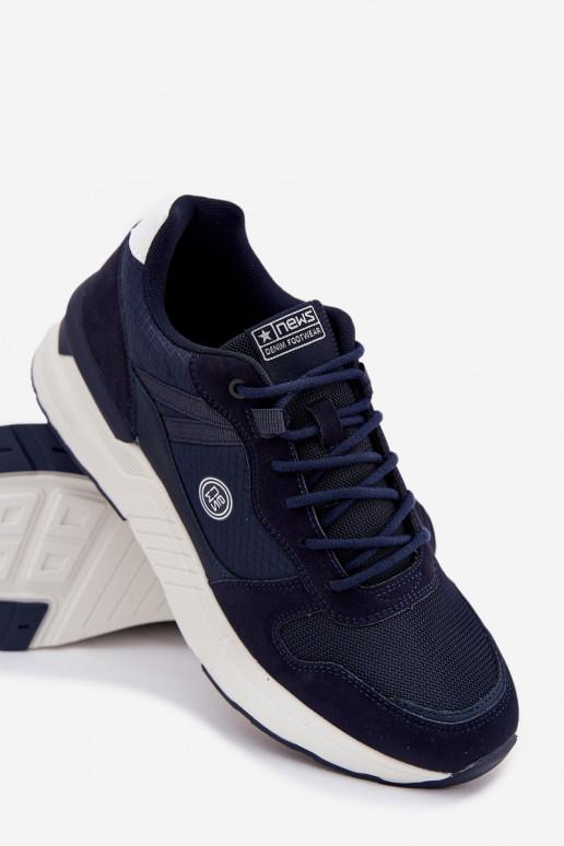 spordijalatsid Sneakers tüüpi jalanõud meeste omad platvormiga tumesinist värvi Hanirin spordijalatsid Sneakers tüüpi jalanõud meeste omad platvormiga tumesinist värvi Hanirin