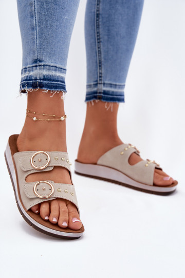 Mugavad naistesussid Inblu CP000054 beeži värvi