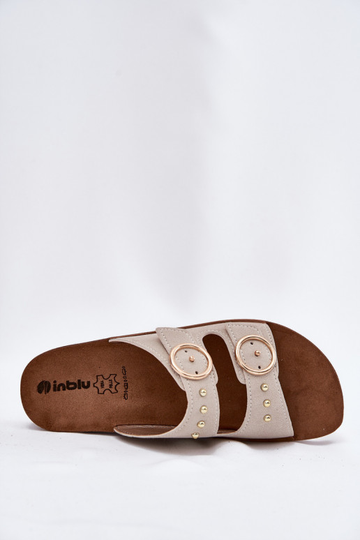 Mugavad naistesussid Inblu CP000054 beeži värvi