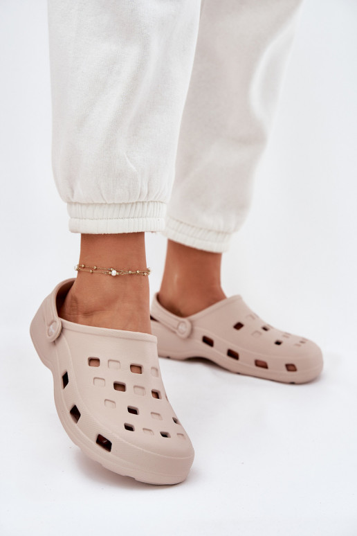 naiste plätud Kerged rannaplätud LEMIGO 806 beeži värvi