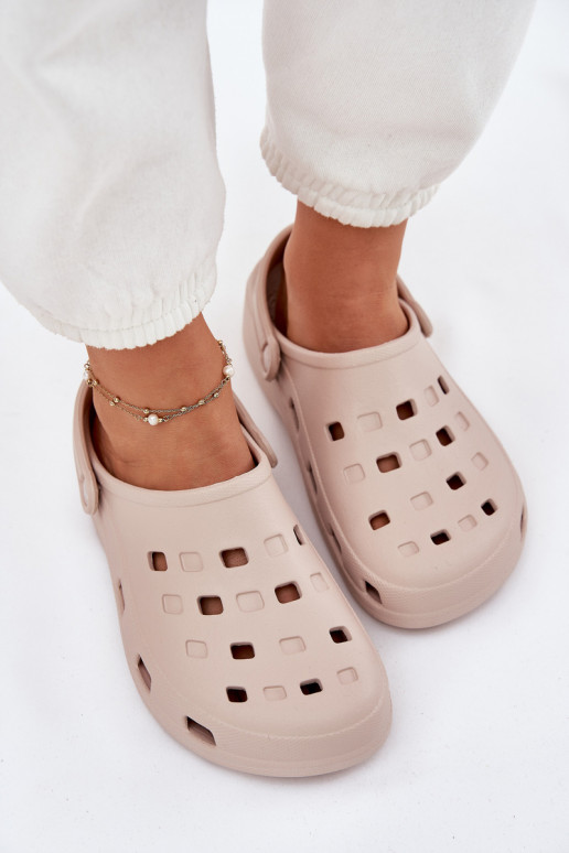 naiste plätud Kerged rannaplätud LEMIGO 806 beeži värvi