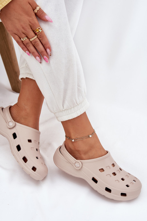 naiste plätud Kerged rannaplätud LEMIGO 806 beeži värvi