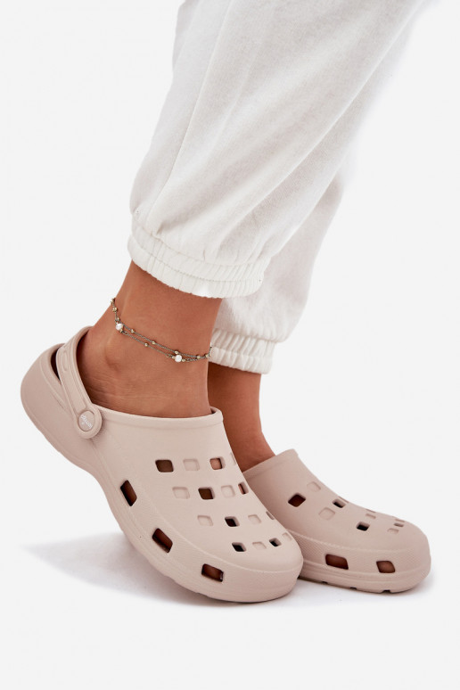 naiste plätud Kerged rannaplätud LEMIGO 806 beeži värvi