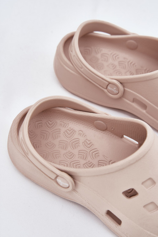 naiste plätud Kerged rannaplätud LEMIGO 806 beeži värvi