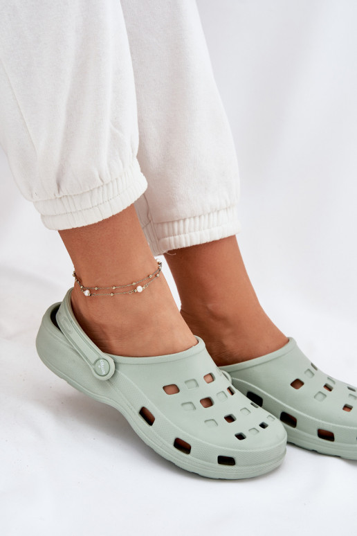 naiste plätud Kerged rannaplätud LEMIGO 806 mündiroheline