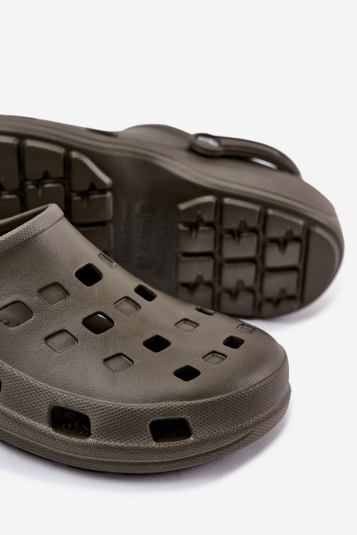 Sussid meeste omad Kerged rannaplätud LEMIGO 807 Rohelist värvi