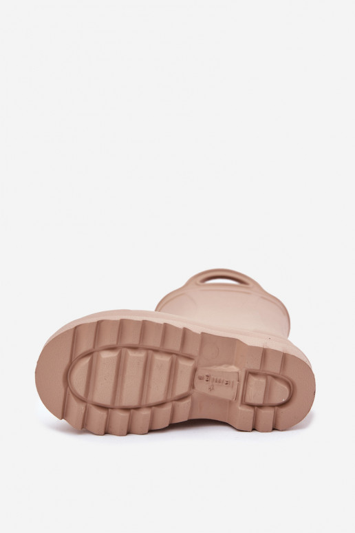 Laste jalanõud Kummikud LEMIGO DOGGY 735 beeži värvi