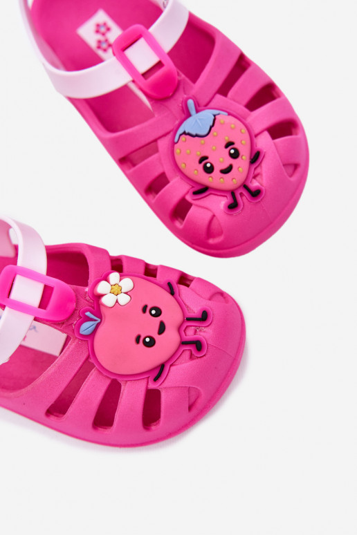 sandaalid Laste jalanõud krõpsudega kinnitatav Osisseoce 83615 Ipanema Summer XIV Tumeroosad värvi