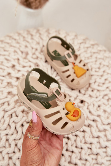 Ipanema Summer XV Baby 83619 laste sandaalid kleeplintidega beeži värvi