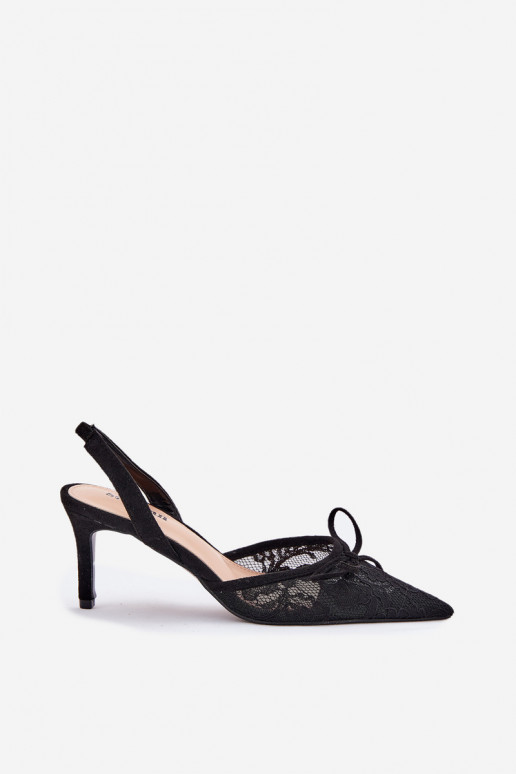 Pitsilised kõrge kontsaga Terava ninaga jalatsid msuud Annivirae