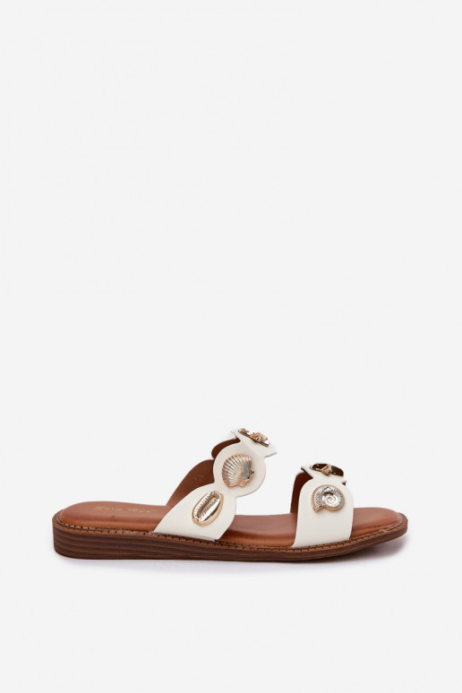 naiste plätud Ze Kuldset värvimi Przypinkami valget värvi Jenoriela