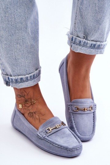 Pealiste omad Klassikalised seemisnahast mokassiinid Sinist värvi Corinell