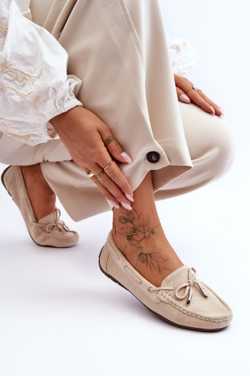 Elegantne mokassinid beeži värvi Si Passione