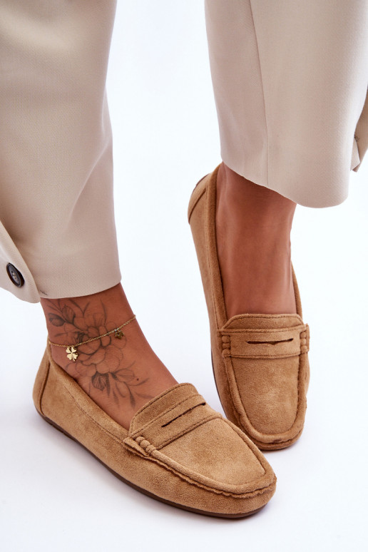 Elegantne mokassinid pruunid värvi Lenvie Elegantne mokassinid pruunid värvi Lenvie