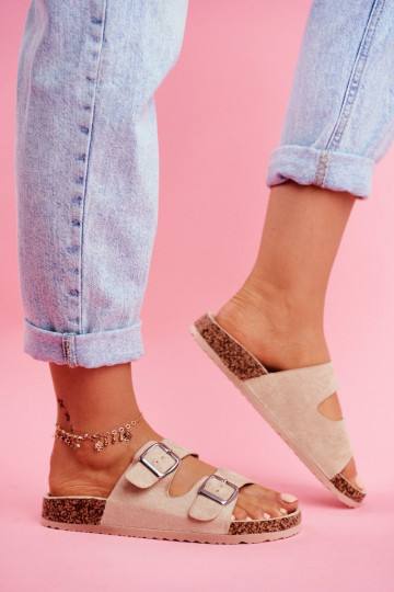 Pealiste omad Sussid Koreki kohta neetide ja pandlaga beeži värvi Si Senor 2