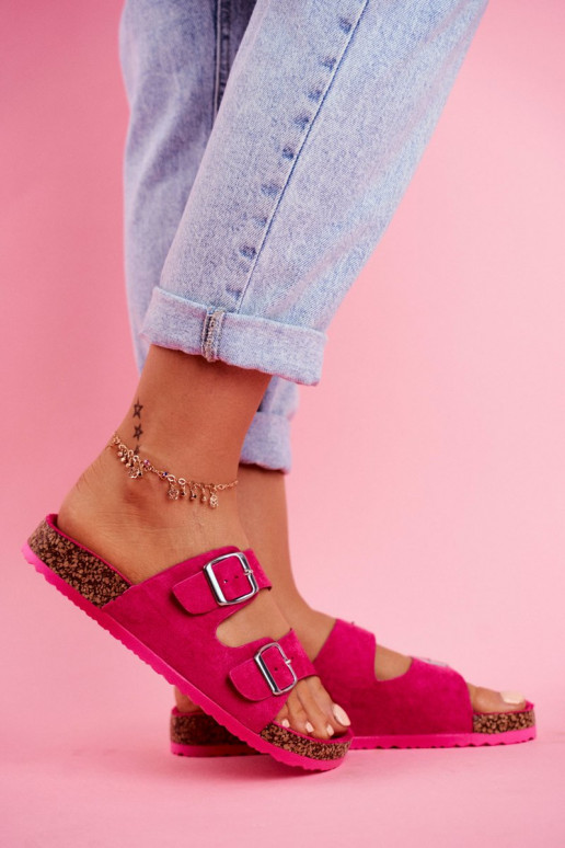 Pealiste omad Sussid Koreki kohta neetide ja pandlaga tumeroosad värvi Si Senor Pealiste omad Sussid Koreki kohta neetide ja pandlaga tumeroosad värvi Si Senor