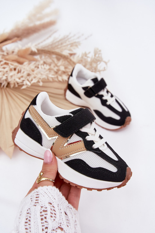 Sneakers tüüpi jalanõud Laste jalanõud krõpsudega kinnitatav Valget-msuud Tezzu Sneakers tüüpi jalanõud Laste jalanõud krõpsudega kinnitatav Valget-msuud Tezzu